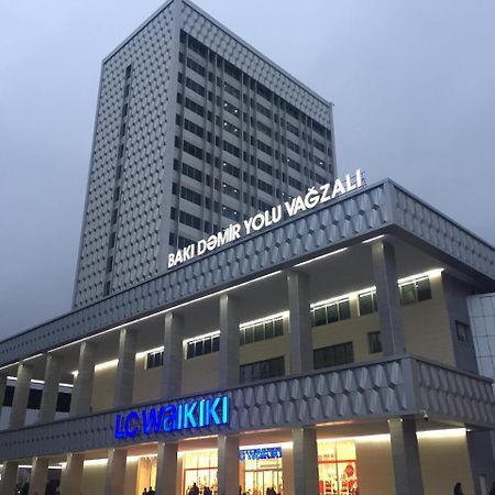 Demir Yol Plaza Hotel บากู ภายนอก รูปภาพ