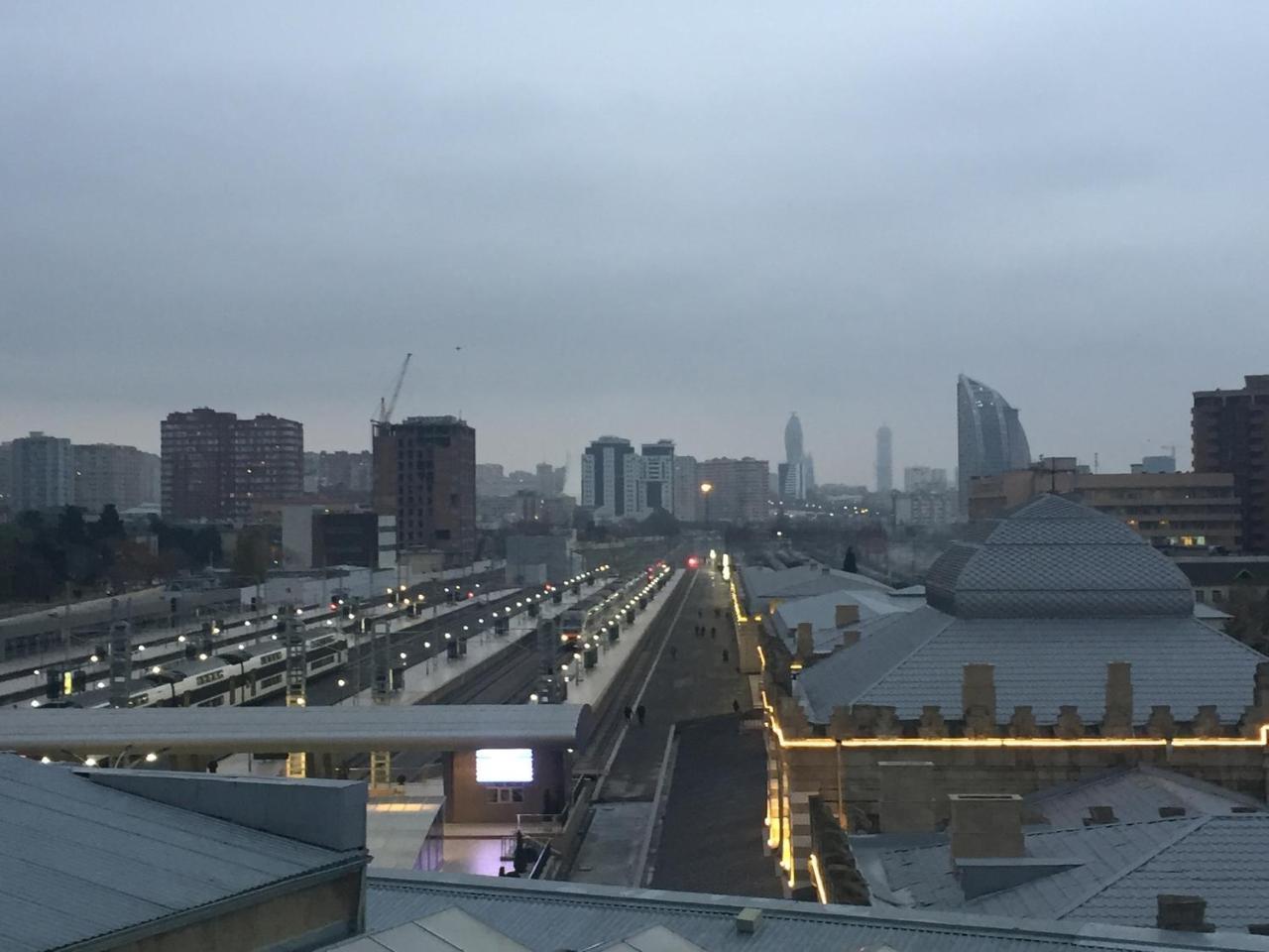 Demir Yol Plaza Hotel บากู ภายนอก รูปภาพ