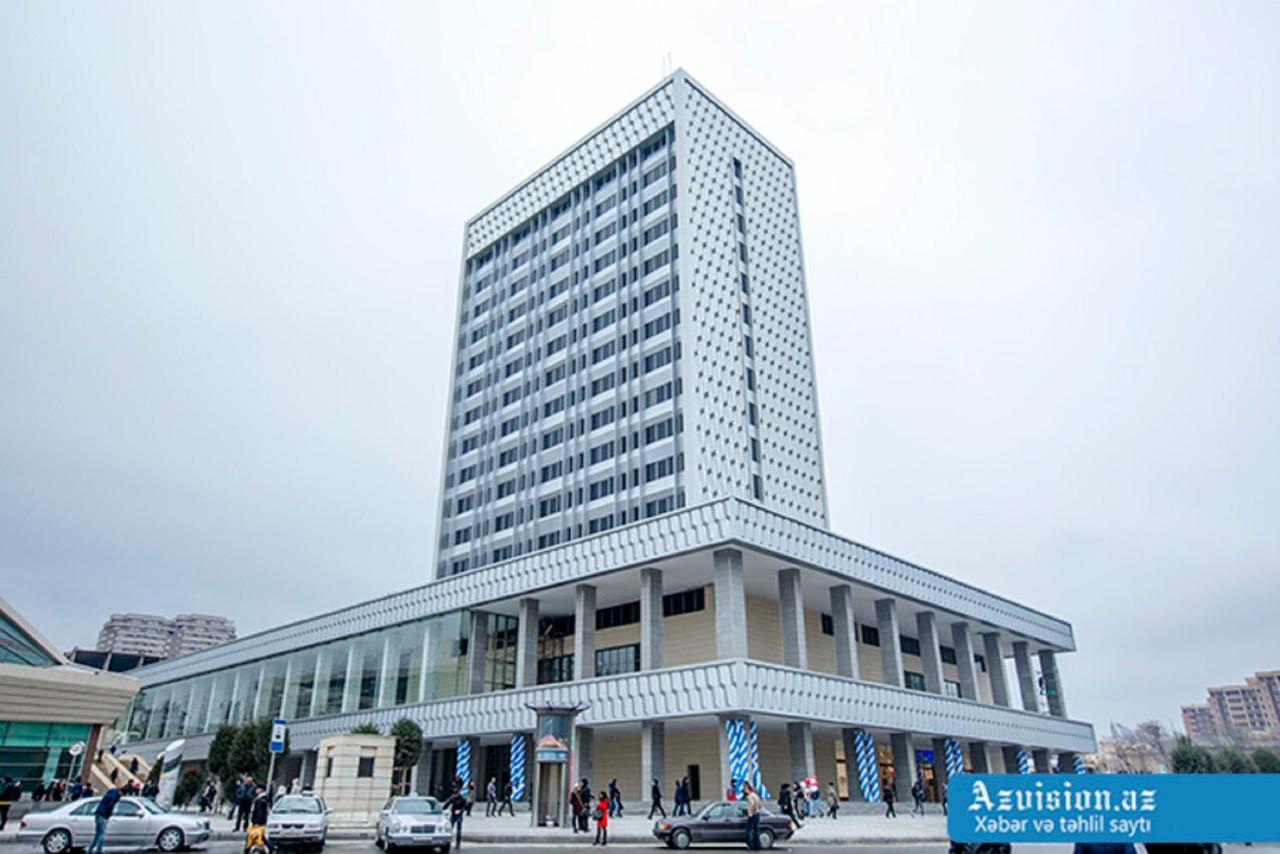 Demir Yol Plaza Hotel บากู ภายนอก รูปภาพ